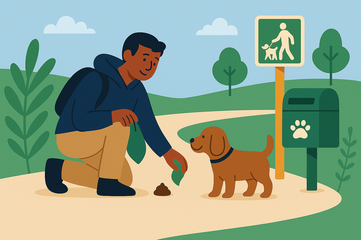 Clean Up After Pets – Including The Nature Trail